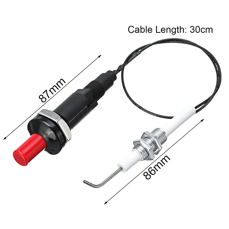Camping Cooking Equipment - Botão piezo ignição com cabo kit