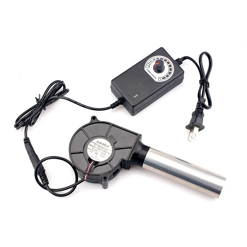 Camping Cooking Uk - Ventilador para churrasco 220V, pequeno motor