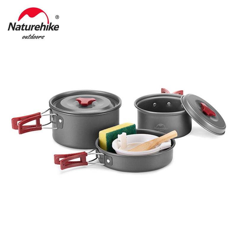 Camping Cooking All In One - Naturehike-Ultraleve Camping Pot, Utensílios de cozinha,