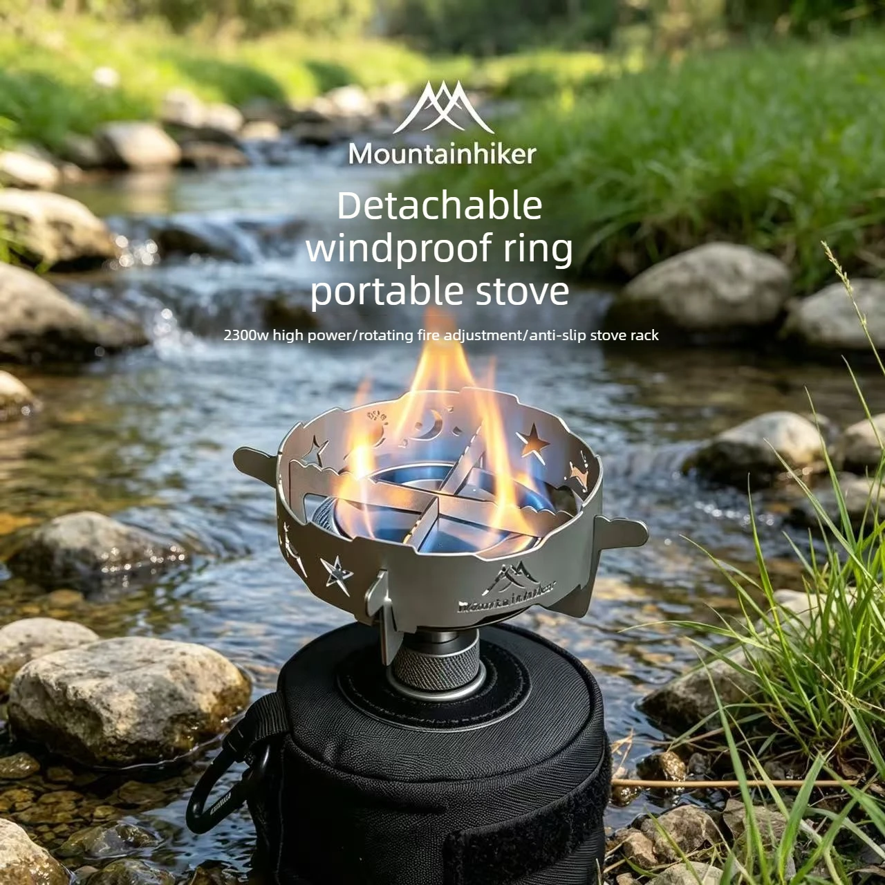 Camping Cooking Ring - Fogareiro de Camping com Anel Desmontável