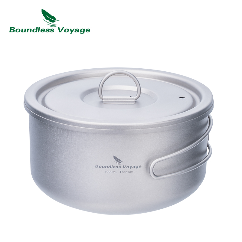 Camping Cooking Utilities - Pote de acampamento de titânio Boundless