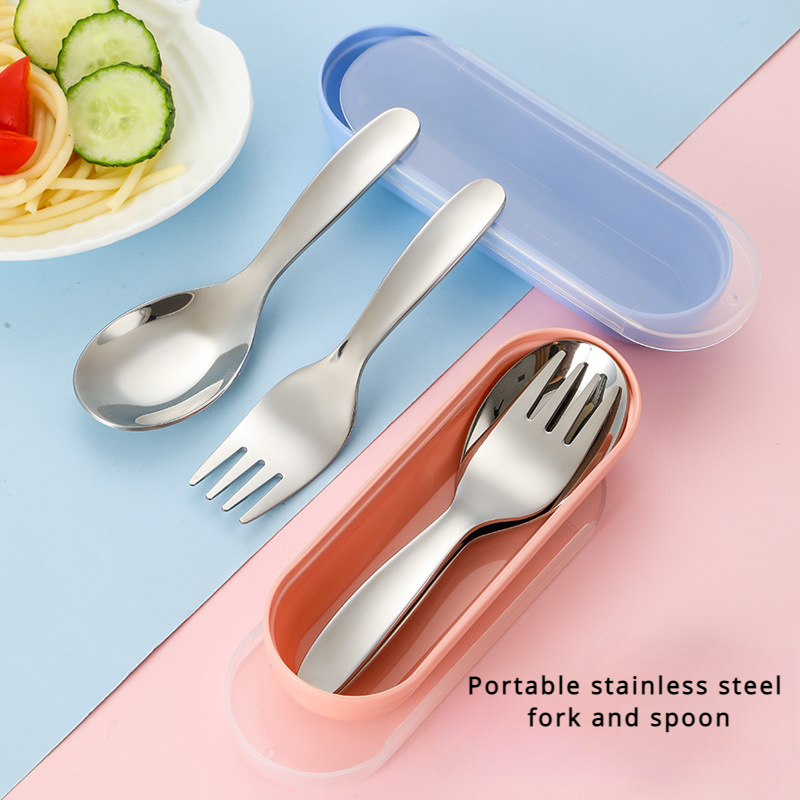 Camping Cooking Knife Set - Conjunto de Talheres Portátil de 2