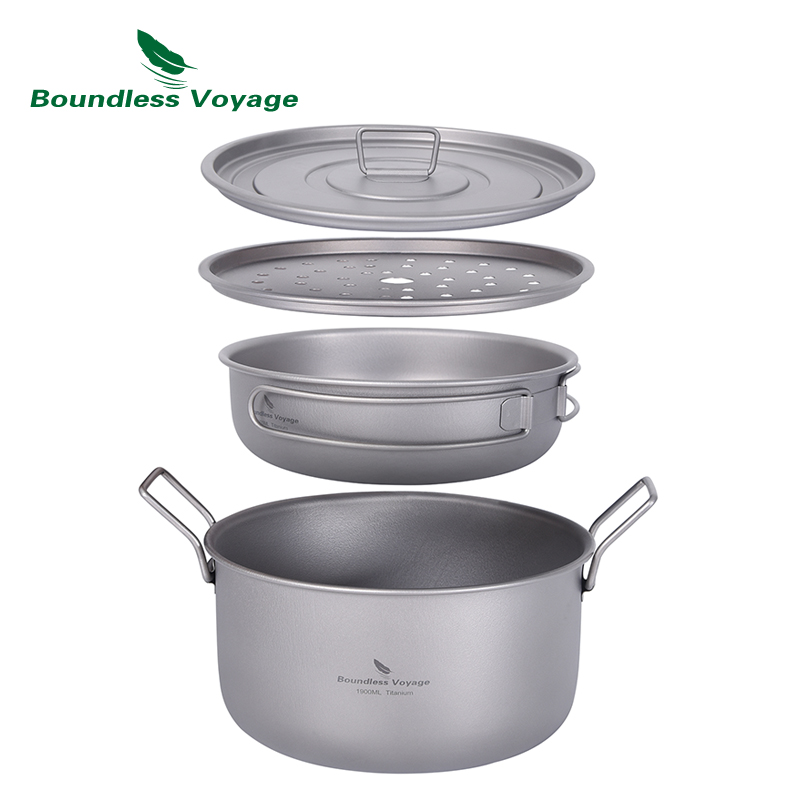 Camping Cooking Utilities - Boundless viagem acampamento cozinhar pote multifuncional