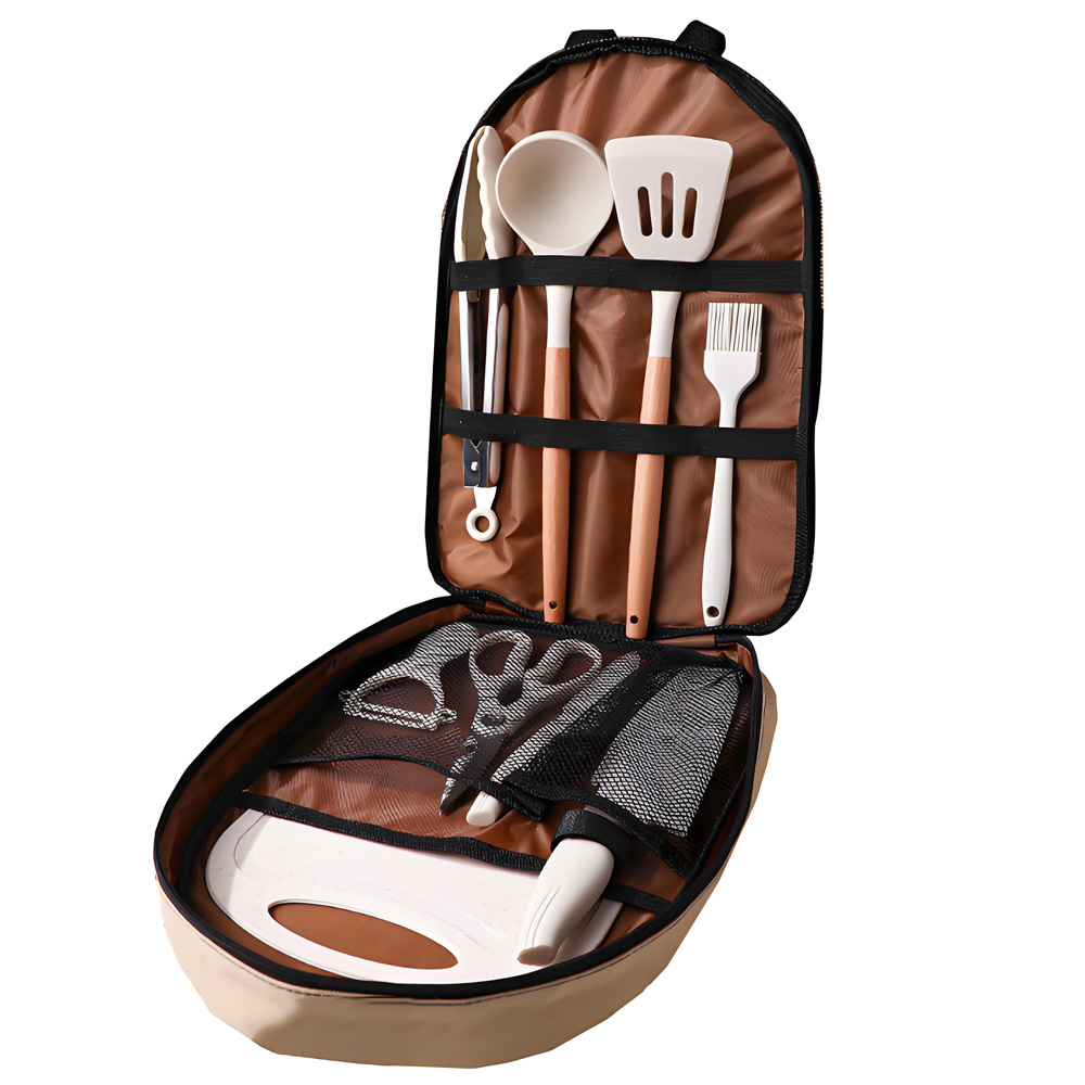 Conjunto de 10 Utensílios de C - Camping Cooking All In One avaliação e preço