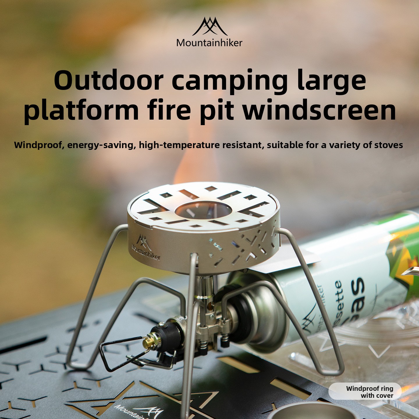 Fogareiro Portátil a Gás MOUNT - Camping Cooking Ring avaliação e preço