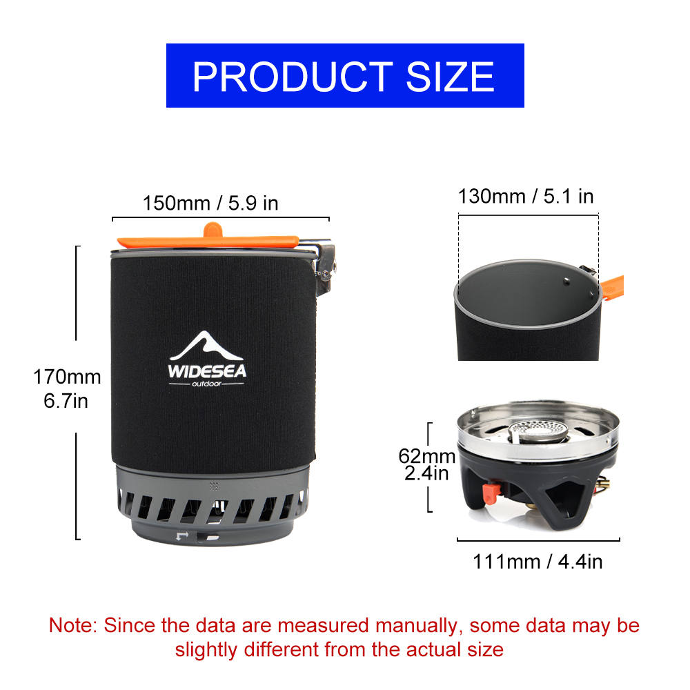 Widesea acampamento sistema de - Camping Cooking Equipment avaliação e preço