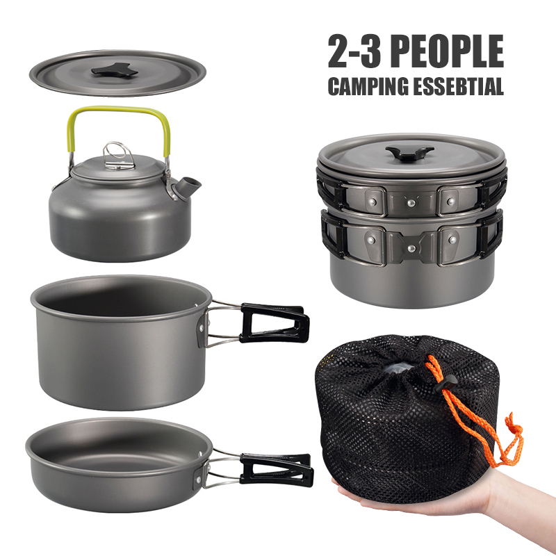 Westtune kit de panelas de aca - Camping Cooking Equipment avaliação e preço