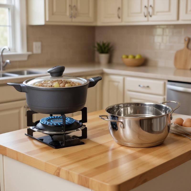 Suporte para Fogão a Gás em Aç - Camping Cooking Ring avaliação e preço