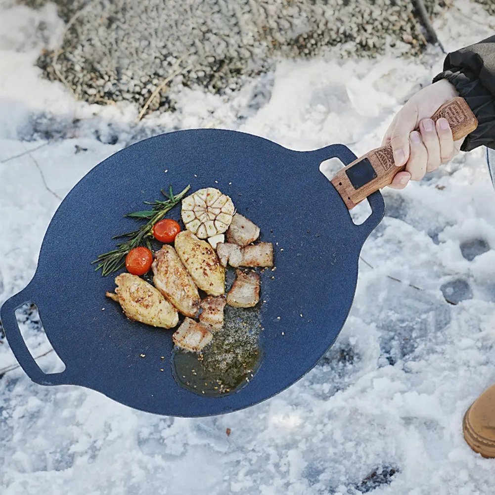 Chapa de Churrasco de Madeira  - Camping Cooking Utilities avaliação e preço