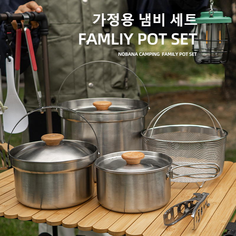Nobana mais novo conjunto de p - Camping Cooking Utilities avaliação e preço