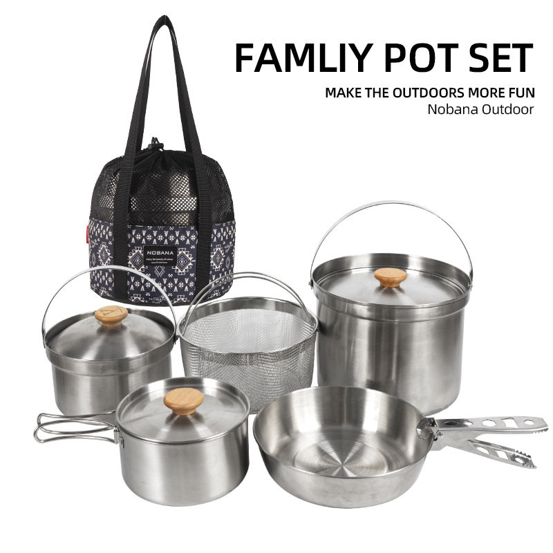 Nobana mais novo conjunto de p - Camping Cooking Utilities avaliação e preço