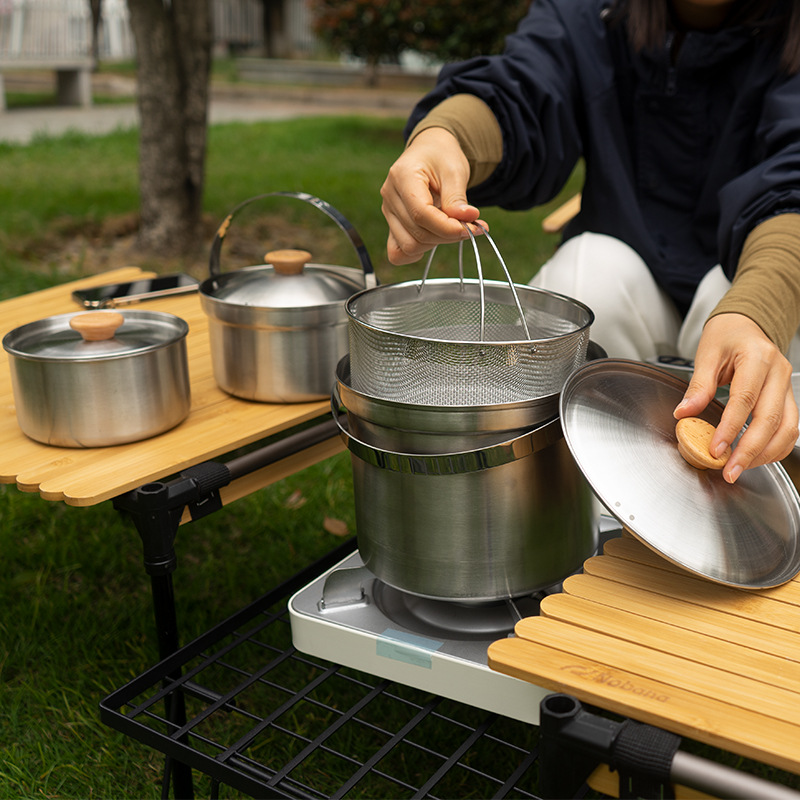 Nobana mais novo conjunto de p - Camping Cooking Utilities avaliação e preço