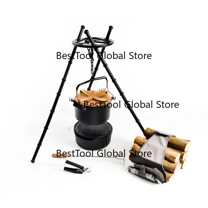Conjunto de Utensílios de Cozi - Camping Cooking All In One avaliação e preço