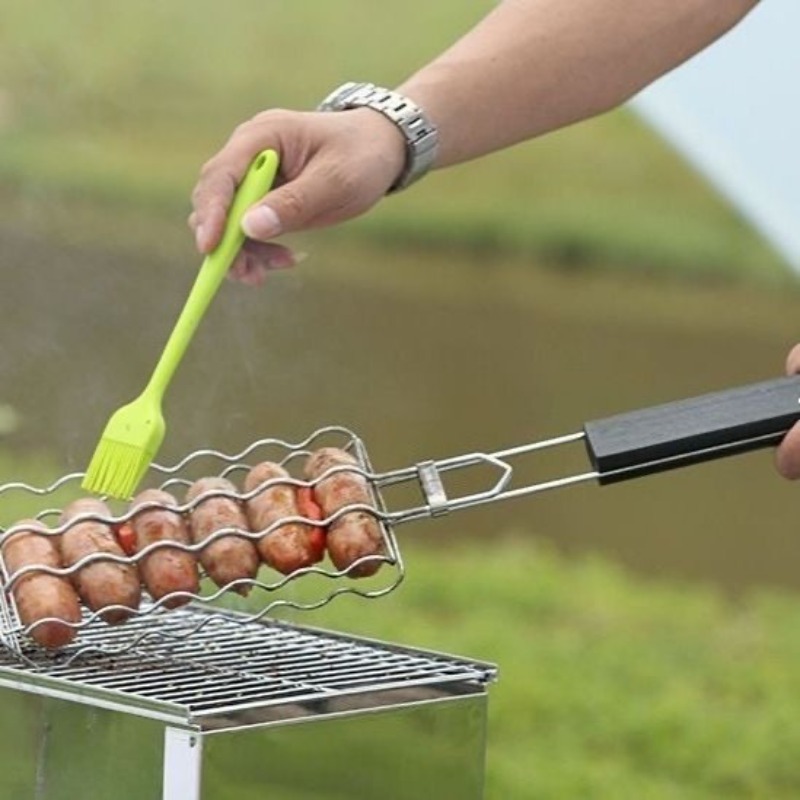 Grelha portátil para churrasco - Camping Cooking Equipment avaliação e preço