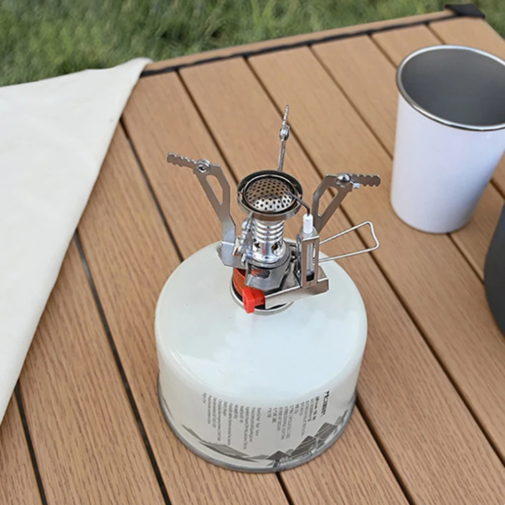 Ultraleve mini fogão de acampa - Camping Cooking All In One avaliação e preço