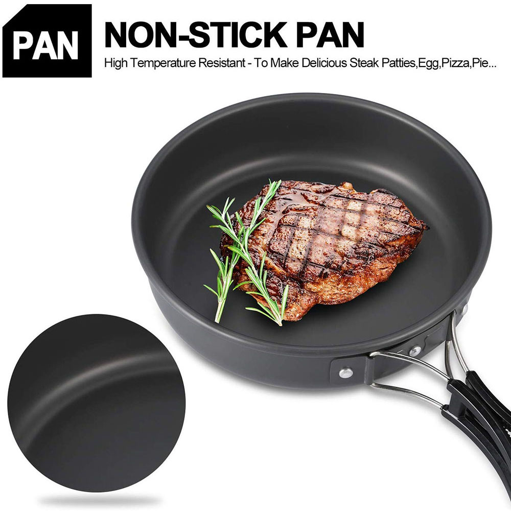 Conjunto de Utensílios de Cozi - Camping Cooking Equipment avaliação e preço